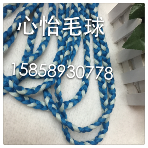 polyester sewing thread double-color braided braid factory direct quality assurance