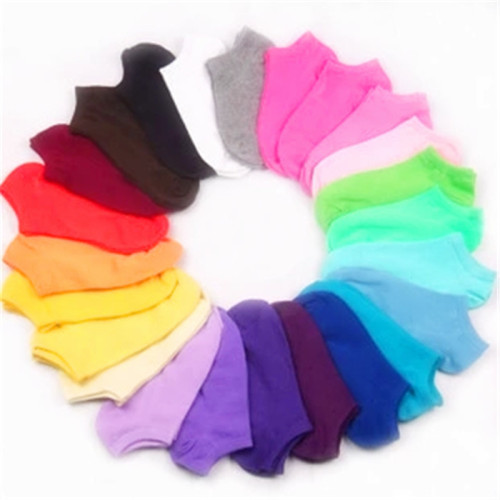 stall candy color women‘s boat socks color flat stall socks wholesale rainbow color socks manufacturers