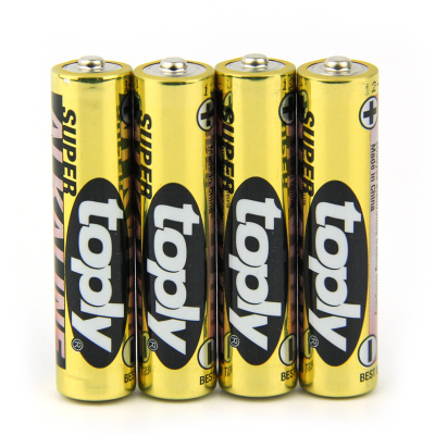 Factory direct TOPLY 7th AAA batteries mercury free alkaline batteries wholesale