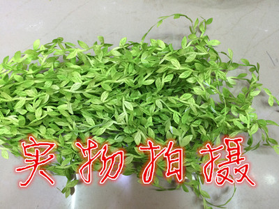 simulation leaves， willow leaves， garland accessories， leaves， artificial plants