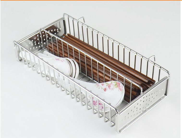 Stainless steel chopsticks basket 304 Stainless steel chopsticks canister Multifunctional chopsticks
