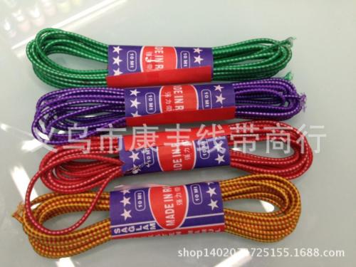 High Quality 3.0mm Color Imported round Elastic Band Strong Elasticity Children Waist of Trousers Elastic Band