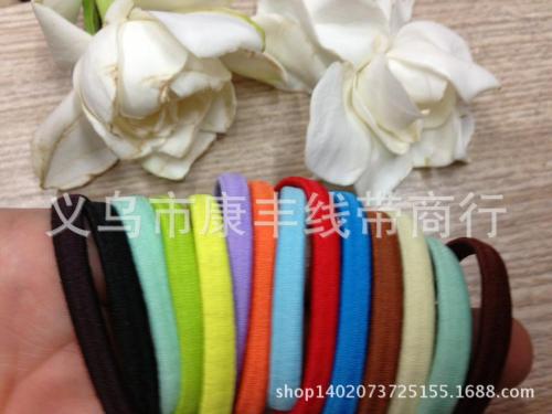 Factory Direct Sales Korean Classic Headwear， Top Cuft Children‘s Hair Accessories Hair Ring Bright Colors