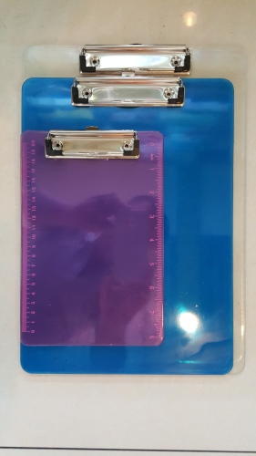 plastic transparent file clipboard folder student office writing pp plastic injection folder