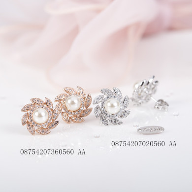 伊泰莲娜 丽晶饰品 珍珠系列元素耳环