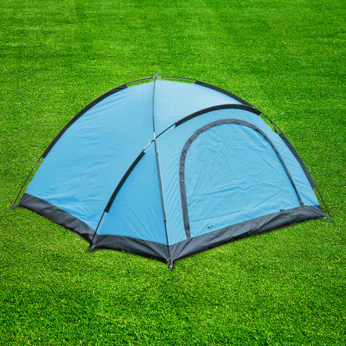 supply portable single-yer manual tent 3-4 people single-yer outdoor camping tent travel essential