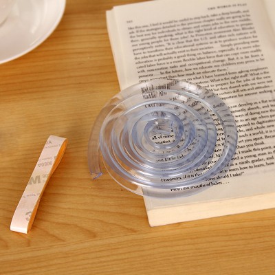 Soft silicone bumper baby child safety protection against touching the table coffee table protection