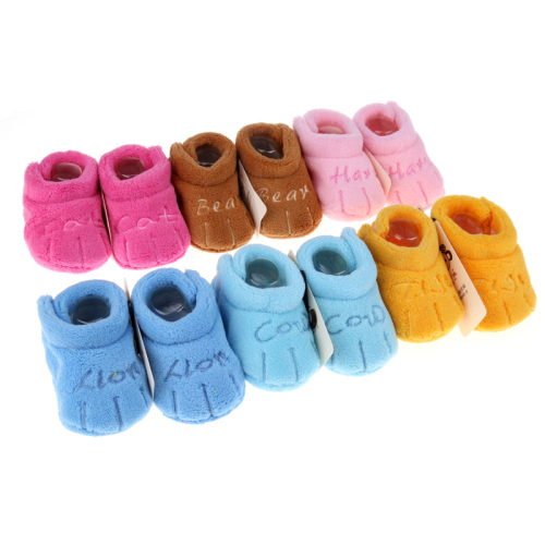 snow baby coral velvet baby shoes toddler shoes baby shoes autumn and winter children‘s shoes cotton shoes 9001