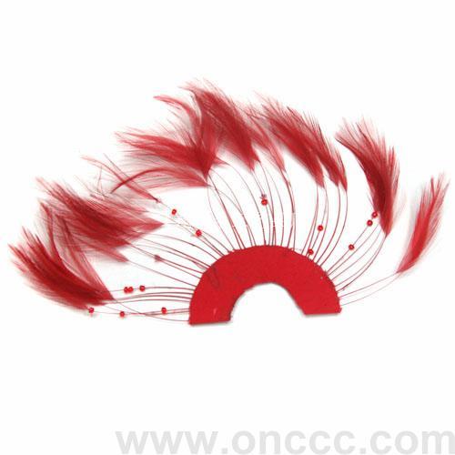 Feather Decoration Colorful Turkey Feather Pointed Tail Velvet Dream Catcher Material Bounce Ball Gift Box Filler Shooting Props