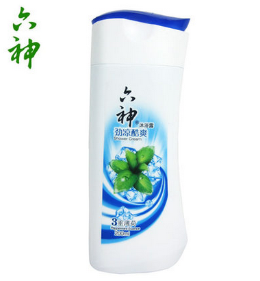 Six Spirits Cool Cool Shower Gel 200Ml Ice through the Whole Body to Remove Dry Heat