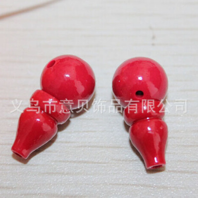 [YiBei Coral]  religious Buddhism jewelry three through the head of the head of the coral jewelry accessories wholesale