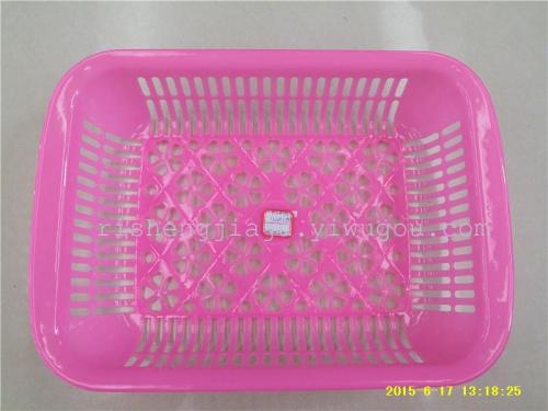 rectangular vegetable washing basket draining basket stall rs-4396