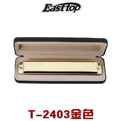 Most authentic Oriental Easttop24-hole harmonica c senior to play tremolo beginner instrument