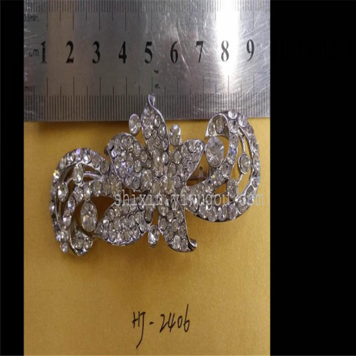 crystal brooch alloy diamond brooch rhinestone clothing buckle rhinestone decorative buckle
