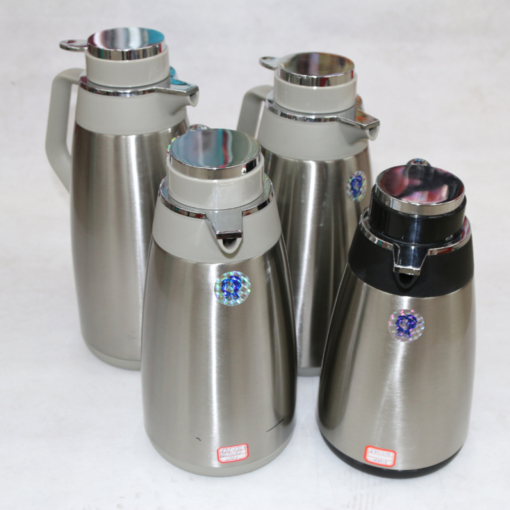 稻草人咖啡壶不锈刚真空保温壶保温瓶6710