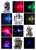New Bar Artifact Colorful Led Shaking Head Double Ufo Lamp High Brightness Electrodeless Rotating Beam Light Stage Lights