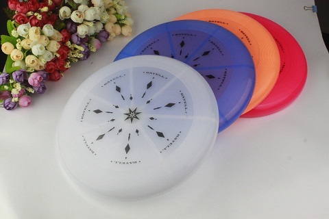 children‘s fitness sports frisbee series four-color flash frisbee 8303