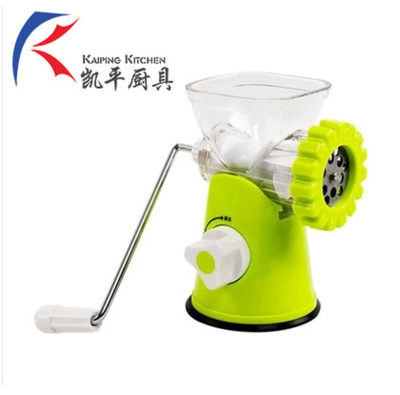 Small mincer domestic Bao manual meat grinder meat stainless steel blade and minced meat