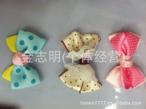 Factory in Stock High Quality Ribbon Bow Ribbon Handmade Flowers Wholesale Korean Oversized Bow