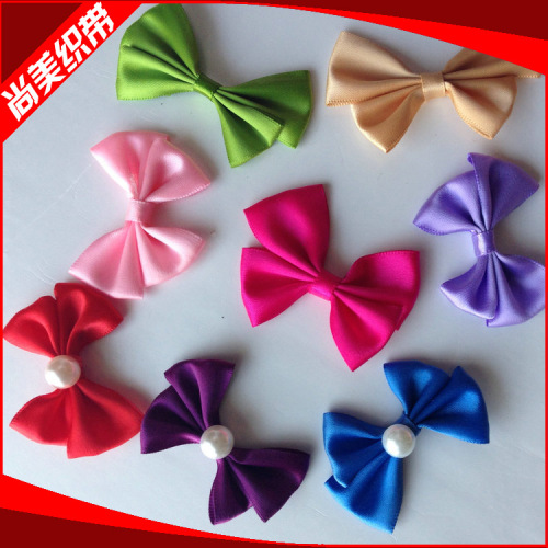 ribbon handmade flower clothing accessories special bow clothing accessories cloth bow