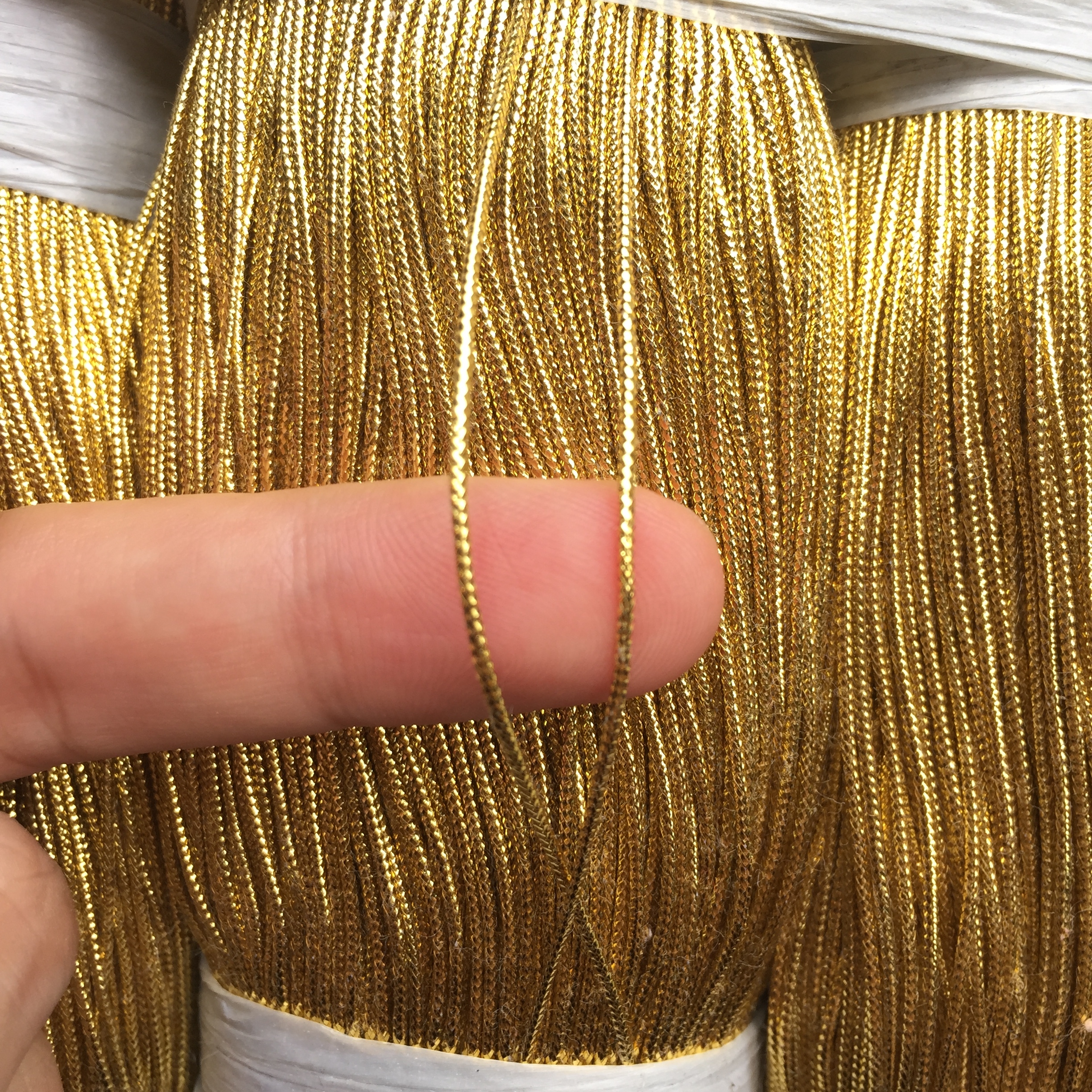 12股金银丝 四芯 吊牌线 饰品挂线