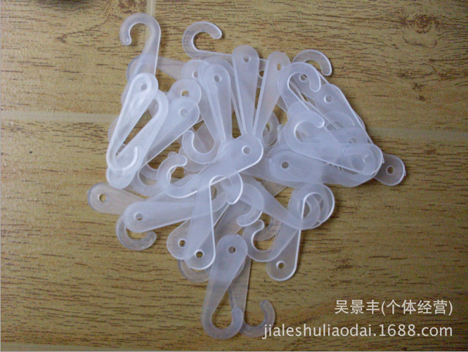 Transparent Hook Plastic question mark Hook wholesale