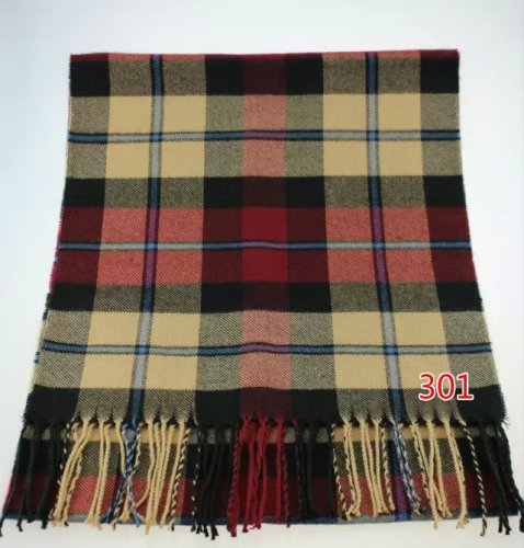 Men‘s Scarf Plaid Trendy Scarf Classic Artificial Cashmere Scarf Men and Women Couple Scarf Autumn and Winter Scarf