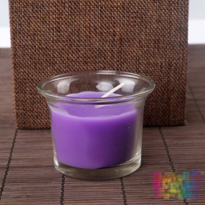 Aromatherapy Candle Smokeless Candles Glass Cup Candle Holder Smoking Deodorant