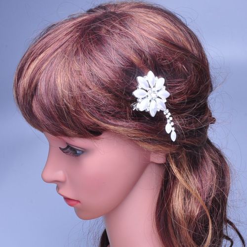 wedding in stock wholesale wedding handmade hair clips headdress pearl alloy flower bridal hairpin