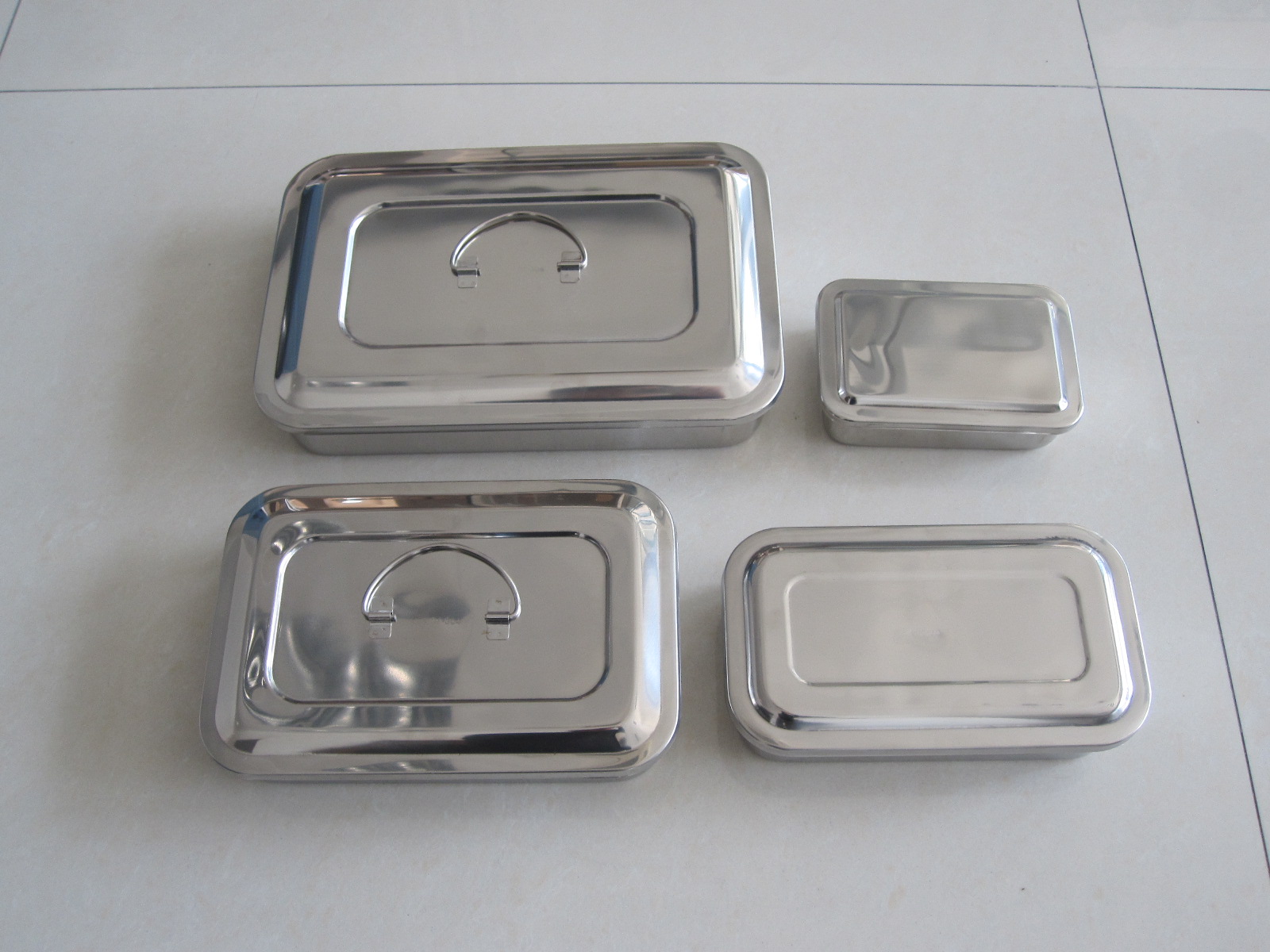 不锈钢方盘 治疗盘 medical tray