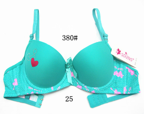 Hot Selling Girl Cup Printing Foreign Trade Bra 380#