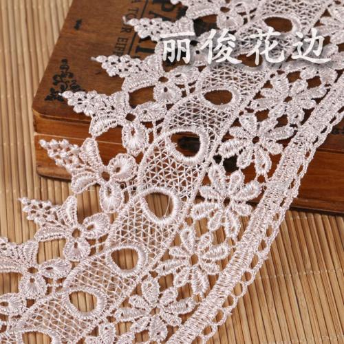 Factory Wholesale Water-Soluble Embroidery Lace Pillow Sofa Clothing Accessories