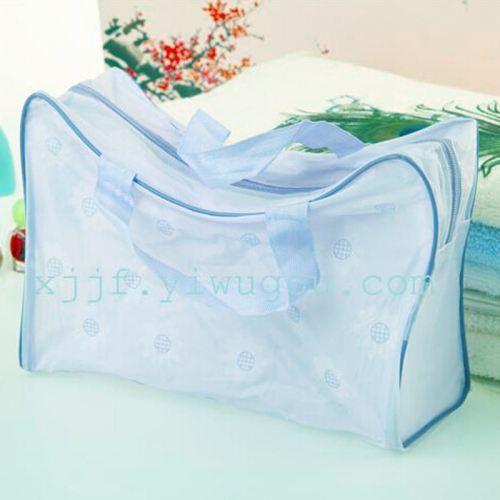 [Clear Branch] Set Waterproof Wash Bag Bath Tools Cosmetic Bag Bath Supplies Buggy Bag
