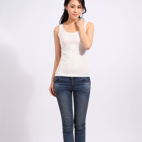 camisole women‘s lace thin slim korean style plus size bottoming shirt voile i-shaped vest