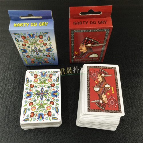 Factory Direct Sales Wall-Mounted Box Customized Poker Playing Cards Customized Poker Foreign Trade Poker Wholesale