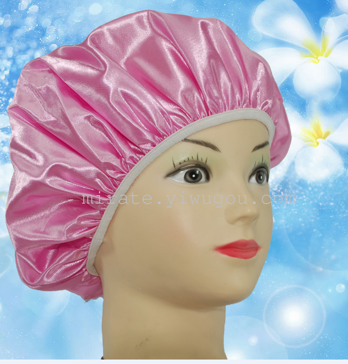 Monochrome copy Satin cap