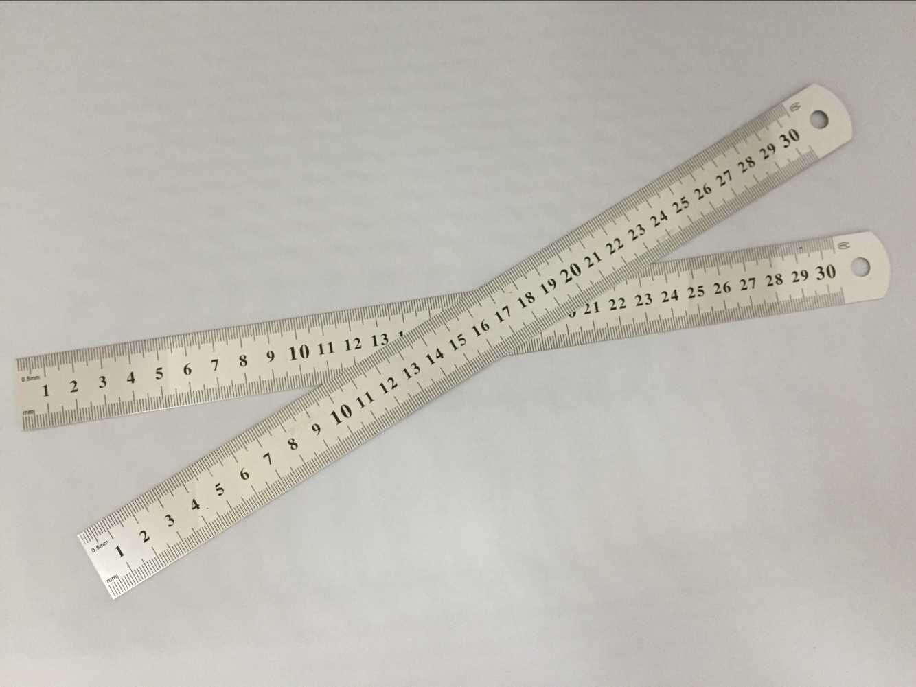 直尺 不锈钢直尺 办公用品 30公分钢直尺