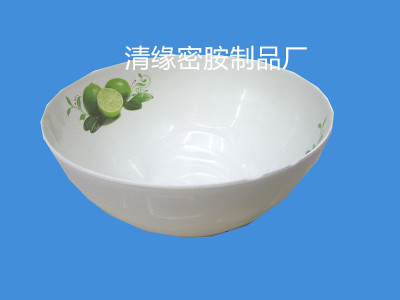 Melamine Imitation Ceramic 9.8 inch round salad bowl of low price