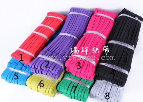 Double-Layer Elastic Band Clothing Accessories Elastic Band Hollow Double-Layer Textile Factory Direct Sales