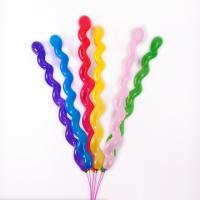 Toy twist spiral thread screw Strip balloons balloons balloons balloons custom advertising balloons