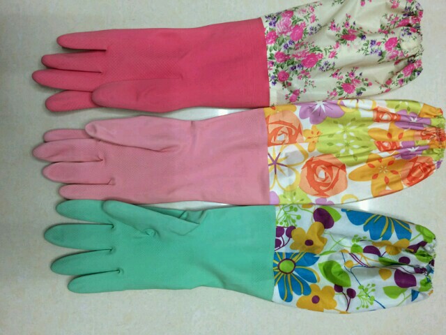 printed latex gloves
