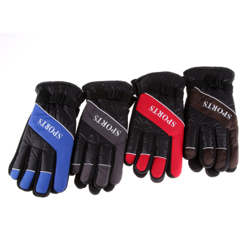 Outdoor Cycling Men‘s Gloves Five Finger Thickened Cold Protection Waterproof Warm Gloves
