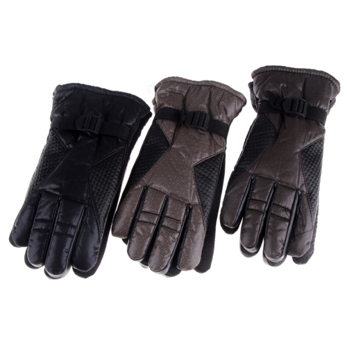 outdoor cycling men‘s gloves five-finger gloves thickened cold-proof waterproof warm gloves