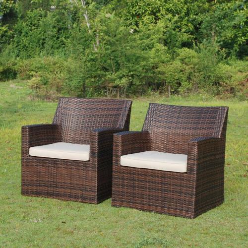Outdoor Furniture Rattan Sofa Set outdoor Garden Courtyard European Rattan Chair Sofa Combination