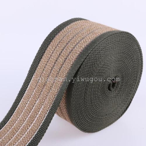 webbing striped thickened canvas backpack strap luggage binding strap backpack strap