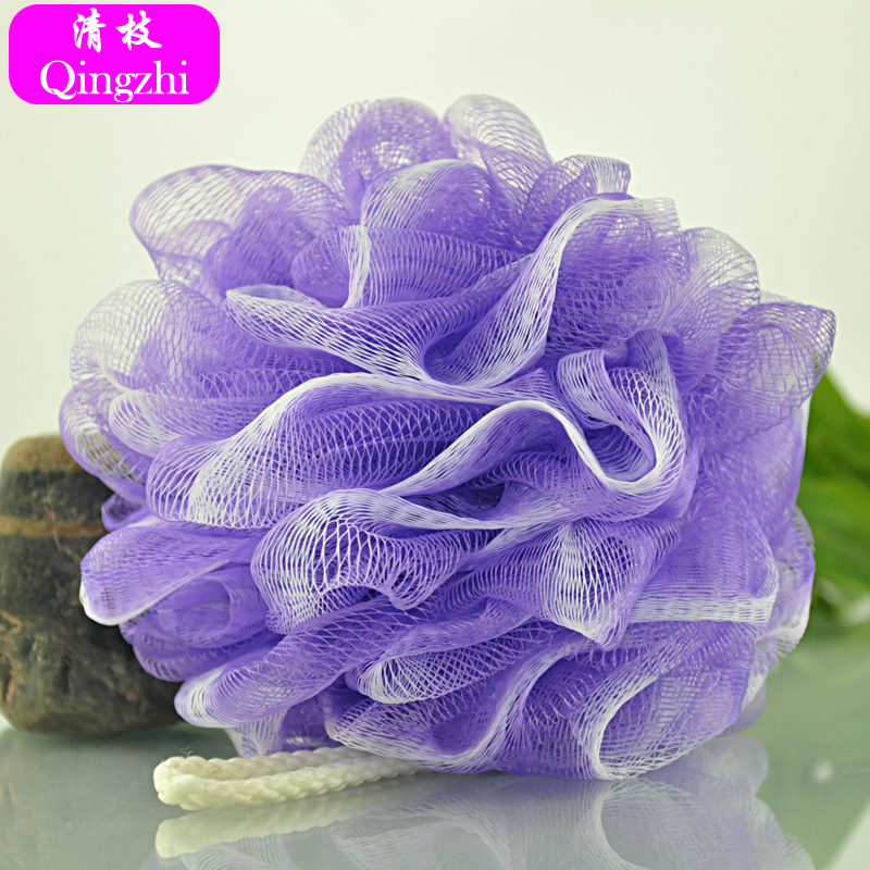 Large 50g dual color flower bath white cotton Rope lanyard t...