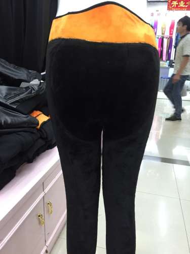 Mengling Thermal Pants Double-Layer Thickened High Waist and Multi-Functional Protection warm Palace No Pilling