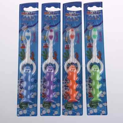 Factory direct sales of new foreign trade 4 color toothbrush 050
