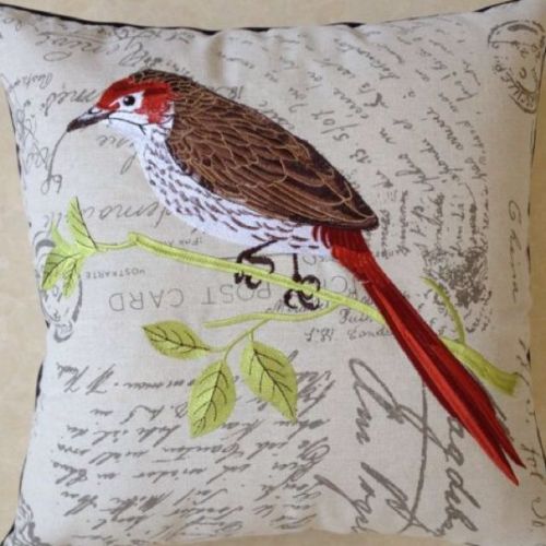 american country bird ikea car sofa pillowcase cushion pillow