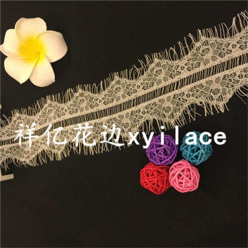 Popular Eyelash Lace Fabric Clothing Accessories Lace Spot Supply J003